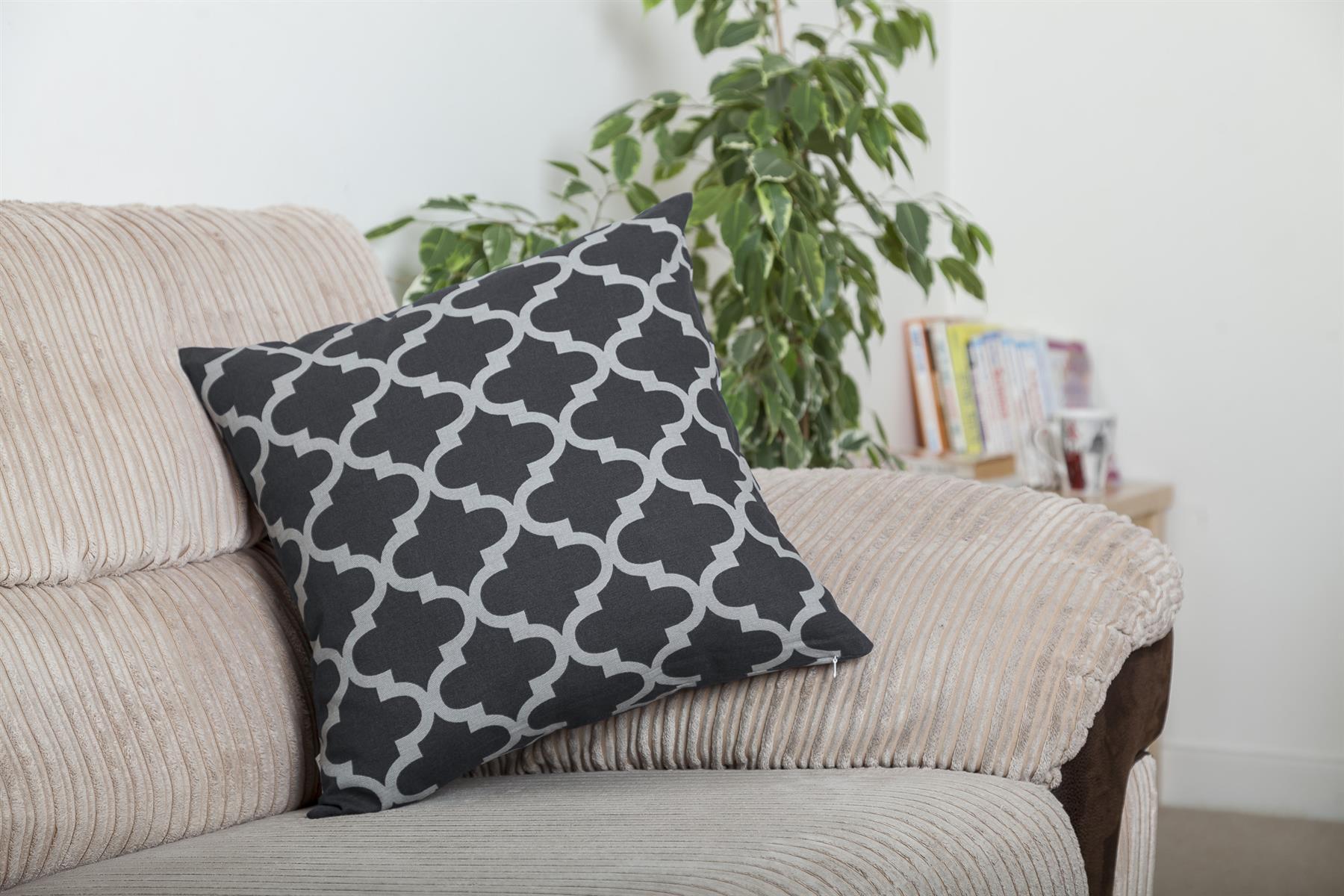 Trellis throw clearance pillow