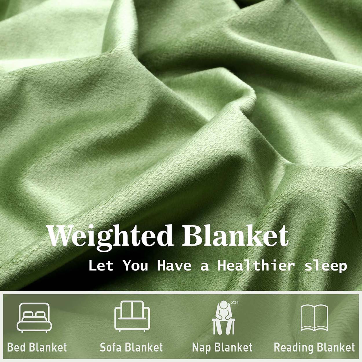 Weighted Blanket Reversible Quilt for Adults