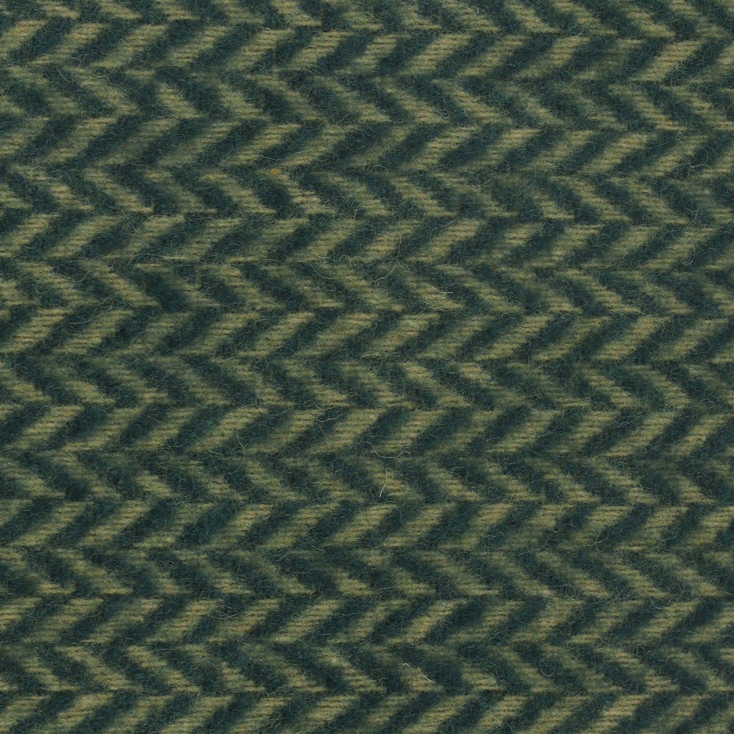 Merino Wool Scarf in Fine Chevron - TreeWool Scarf#color_green-golden