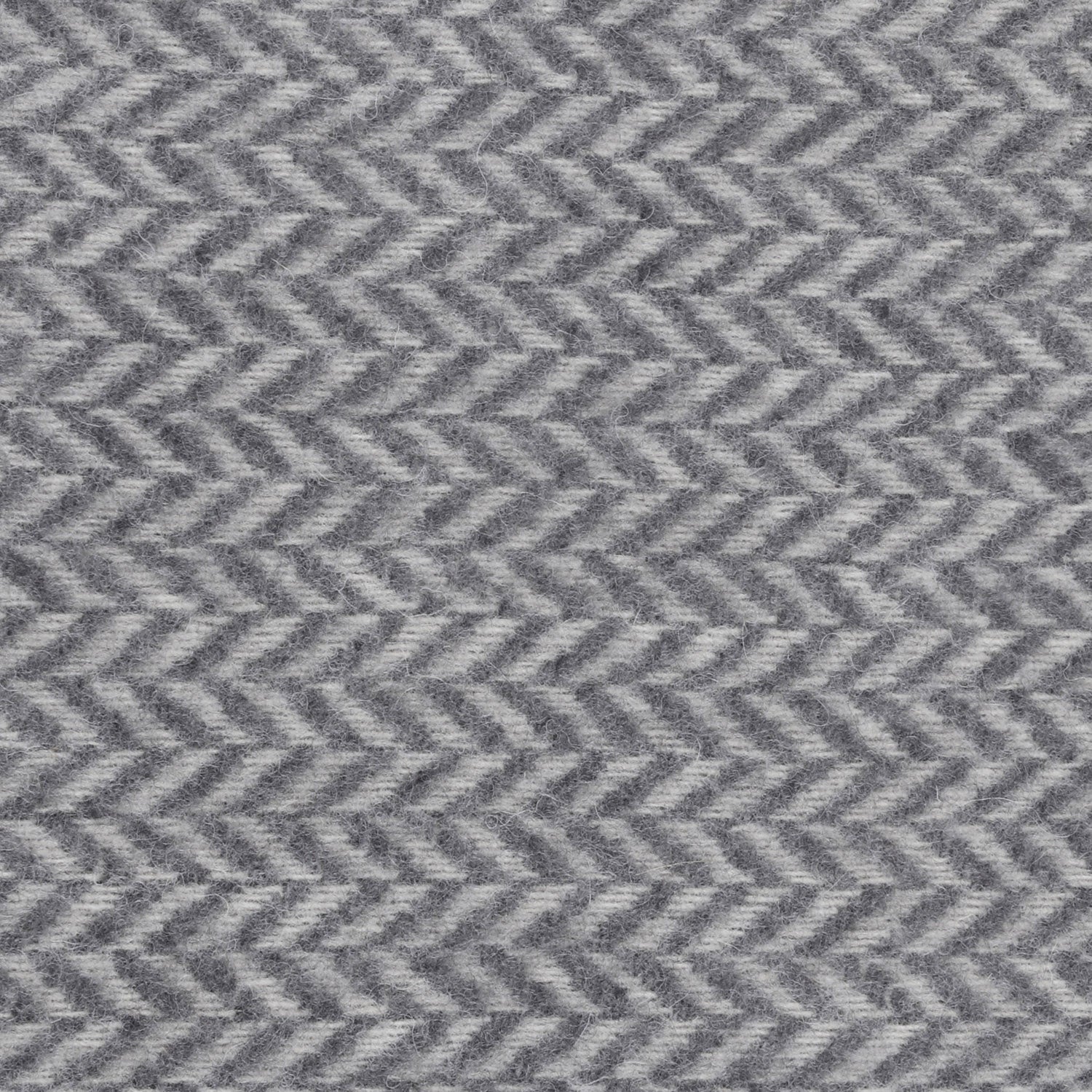 Merino Wool Scarf in Fine Chevron - TreeWool Scarf#color_white-grey